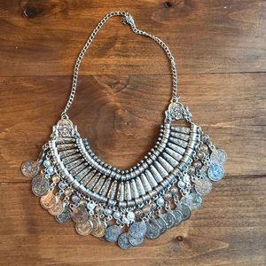 Child of Wild Silver Coin necklace